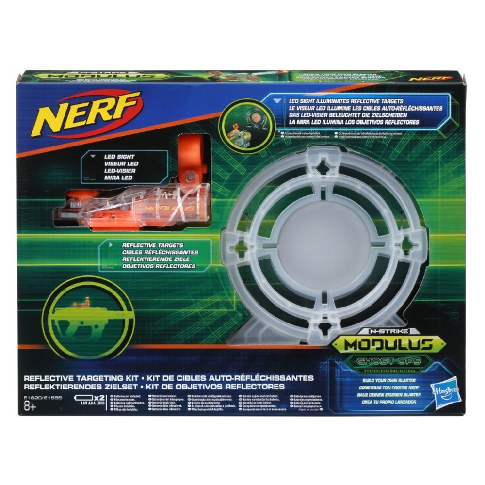 Nerf N-Strike - светоотражающий комплект для прицеливания Modulus Ghost Ops E1620