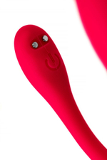 Ярко-розовое виброяйцо с пультом ДУ Choppy (Цвет: ярко-розовый)