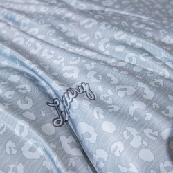 Комплект постельного белья на резинке Сатин MS «Облачное утро»