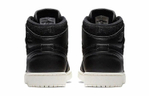 Кроссовки Jordan Air Jordan 1 Retro High Black Sail (Женская размерная сетка)
