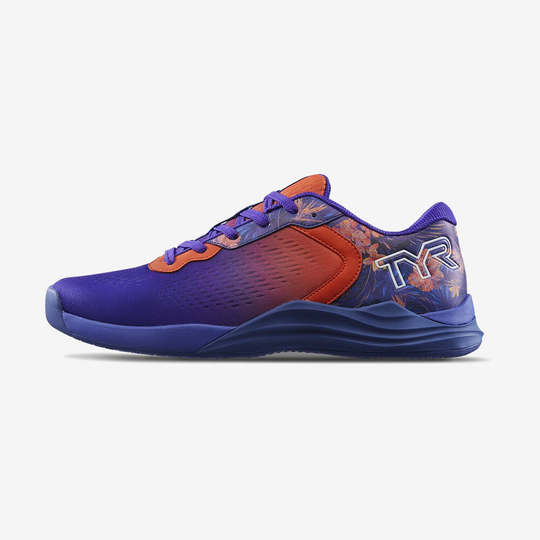 Кроссовки мужские TYR CXT-1 TRAINER (Фиолетово-Оранжевые)