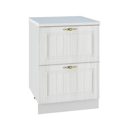 Кухня Модуль СК2 600 Империя Эмалит серый