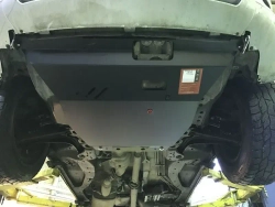 Защита картера двигателя, КПП (2 мм, сталь) для Ford Escape 2007-2012 (сборка г. Чунли, Тайвань) (V = 2.3) Sheriff.08.1533