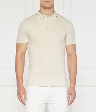 Поло paule 4 BOSS GREEN - бежевый(50506195)