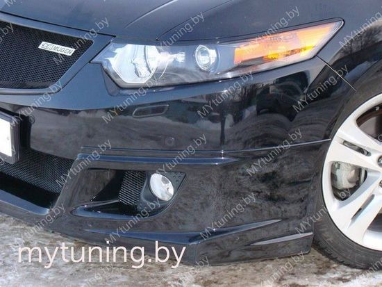Юбка MUGEN переднего бампера для Honda Accord 8