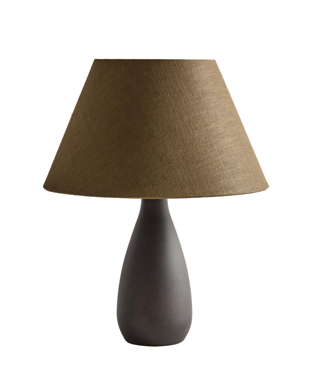 Zara Home Настольная лампа, цвет коричневый, 35.5 см