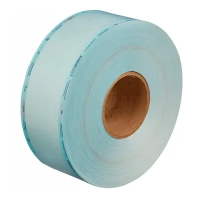 Рулоны плоские с отверстиями для паровой газовой плазменной и радиационной стерилизации Клинипак 75х290 мм 200 м