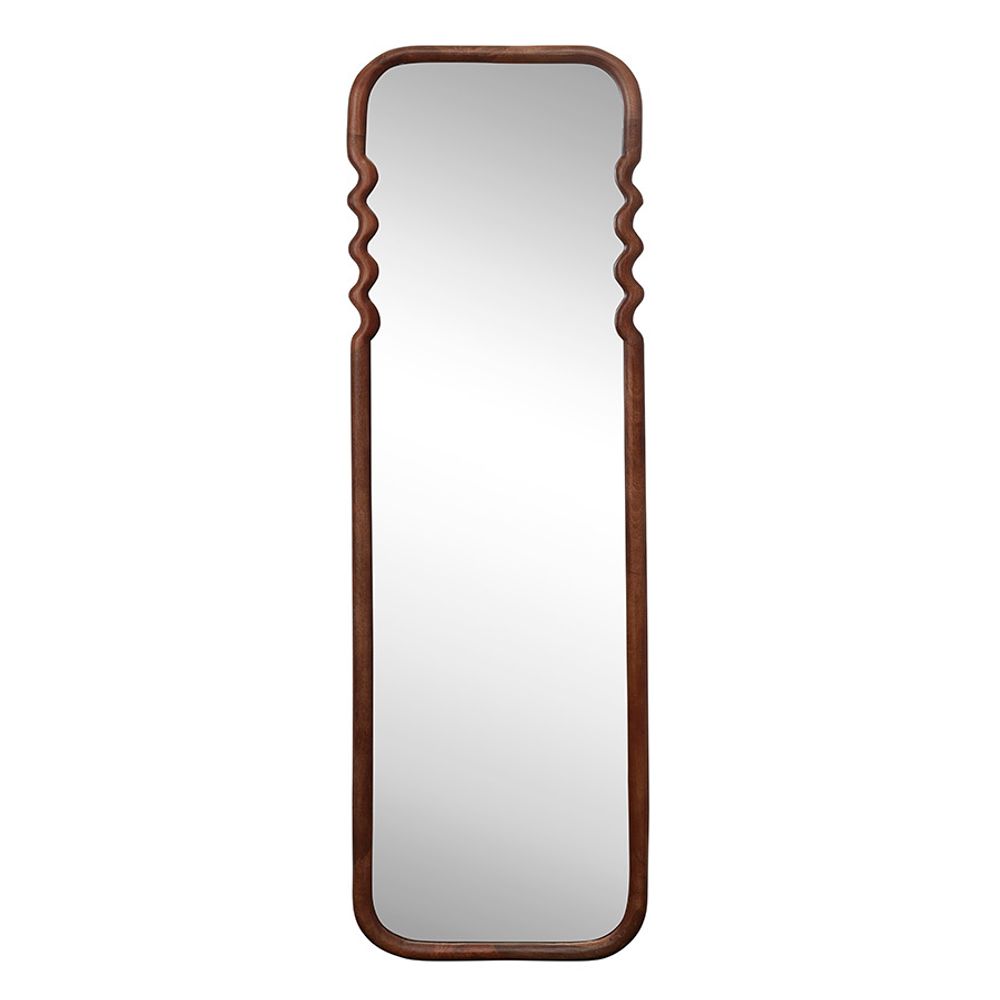 Зеркало Fluid, 54х180 см, коричневое