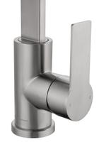 Смеситель для кухни WONZON & WOGHAND,  Брашированный никель (WW-AE4550-BS)