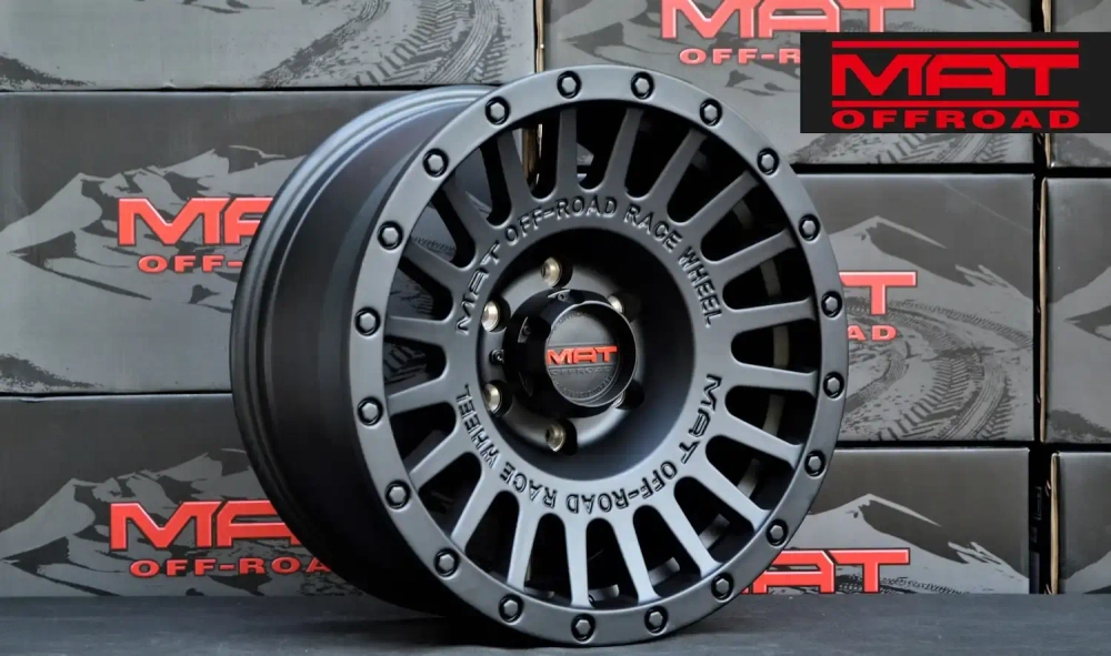 Диск колёсный литой MAT Offroad F1908 R17 8,0 ET0 Matte Black