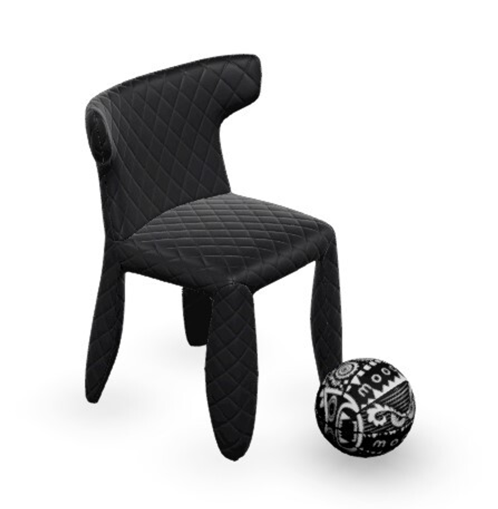 Кресло Diamond Arms MOOOI сталь/пена/ткань 560х400х800h коллекция Monster