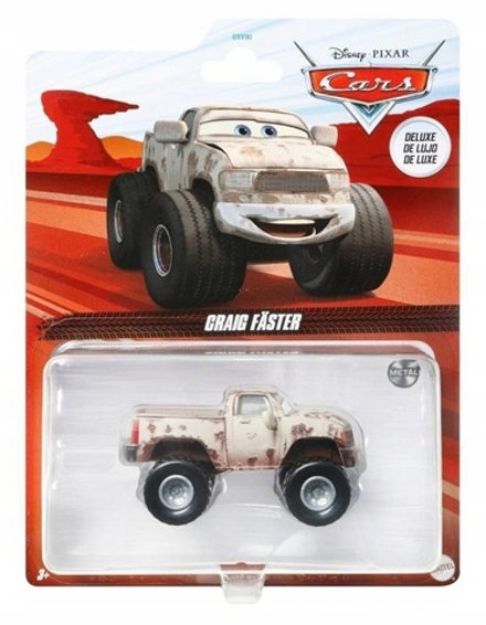 Игрушечный автомобиль Mattel Cars Craig Faster Deluxe Герои Тачки Крейг Фастер DXV90/HFB30