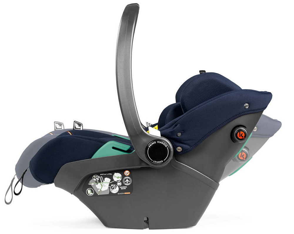 Коляска Peg Perego Veloce TC Brio Culla Belvedere Lounge 3 в 1 Blue Shine