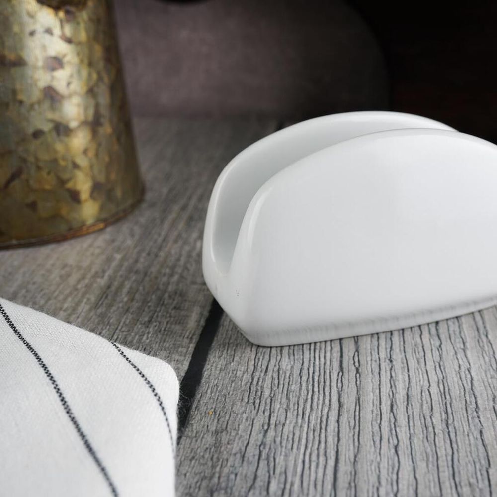 Салфетница 10,5*5,2 см h6,5 см белая фарфор   P.L. Proff Cuisine [6]