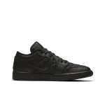 Женские кроссовки Air Jordan 1 Low 'Triple Black Quilted' DB6480-001