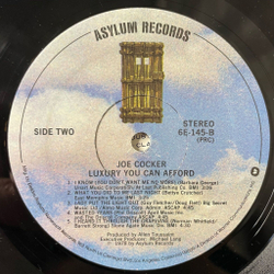 Винтажная виниловая пластинка LP Joe Cocker Luxury You Can Afford (USA 1978) Wasted Years