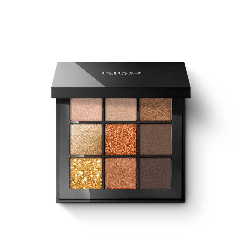 Kiko Milano Glamour Mulyi Finish 01 Палетка теней