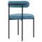 Стул Loter, темно-синее букле
