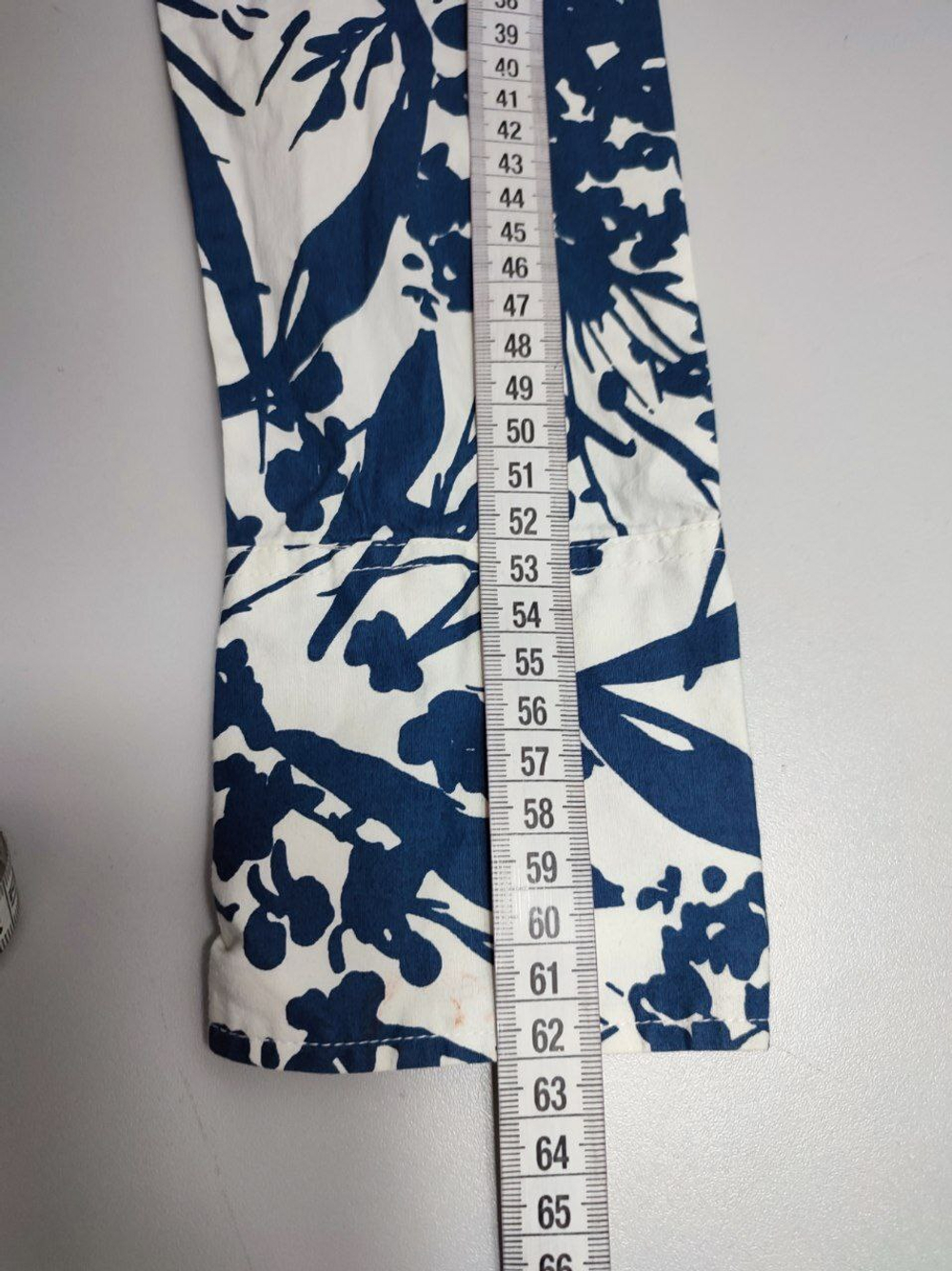 Рубашка H&M с принтом 44 размер