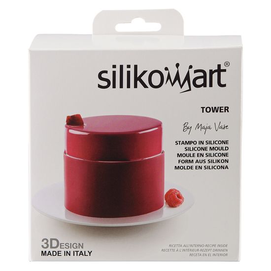 Форма для приготовления пирожного tower D12 см, h10 см силиконовая