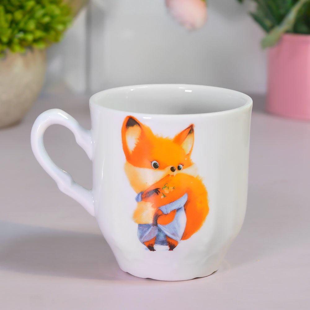 Кружка 220мл форма 231 Лисичка