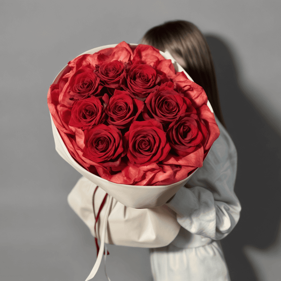 Букет из 9 роз Эквадор