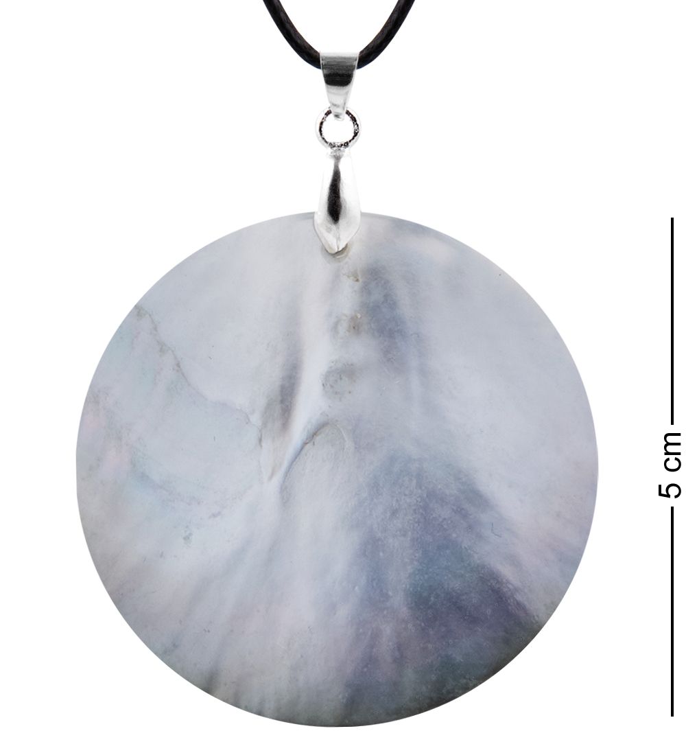 ШК-55/ 51-B Кулон из перламутра «Рыбки»