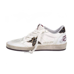 Женские Golden Goose Ball Star VCE with Leopard Print Pony Skin Star and Heel Tab