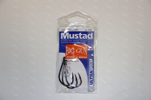 Крючок Mustad размер: 7/0 /Л