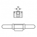 Лампа компактная люминесцентная CFL Square 38W/835 3500K 4-Pin GR10q белая Osram 4050300817026