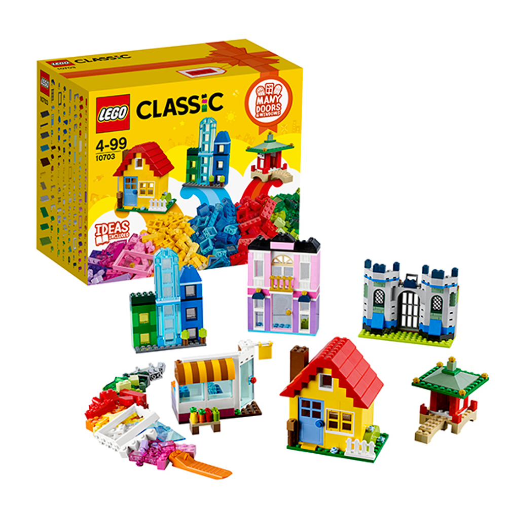 LEGO Classic: Набор для творческого конструирования 10703 — Creative Builder Box — Лего Классик