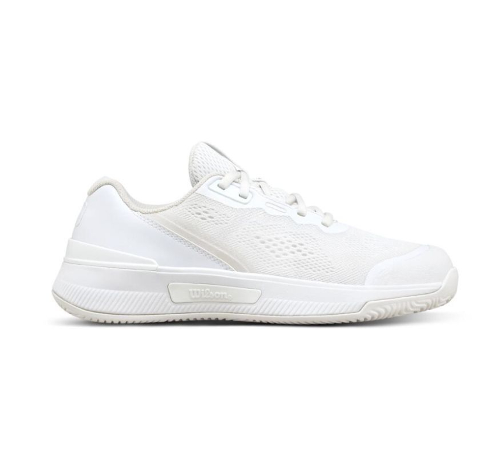 Женские теннисные кроссовки Wilson Intrigue Pro - white/white/silver