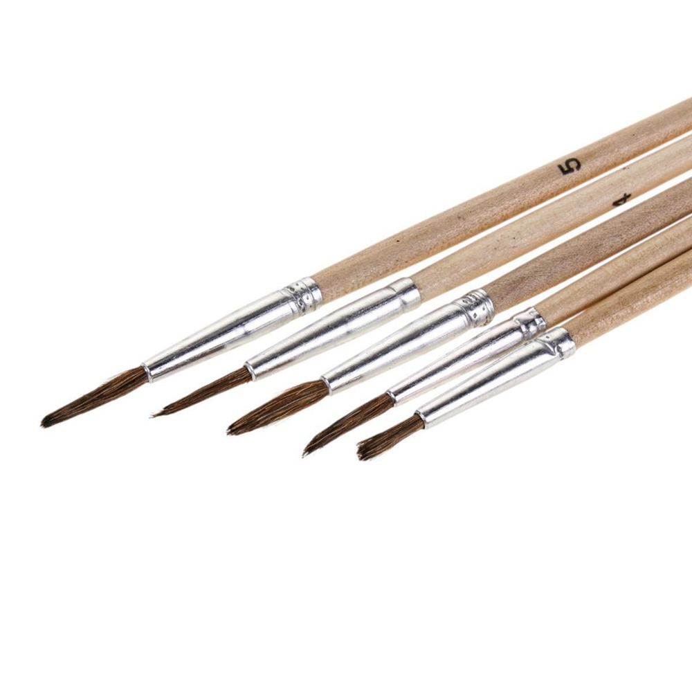 Набор кистей Пони 1,2,3,4,5 в пакете с картонной подложкой