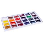 Краски акварельные художественные 24цв. Невская Палитра Ладога, кюветы