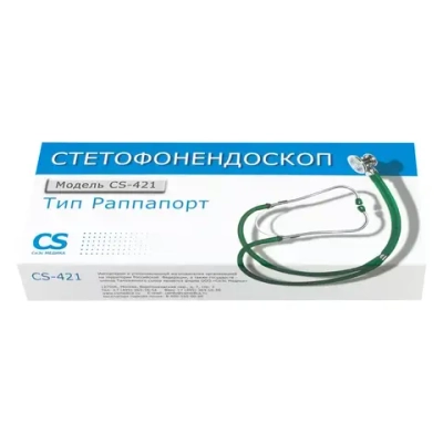 Стетофонендоскоп Раппапорта CS-421 двухсторонний