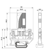 0712233 - TCP 3A - Тепловой защитный выключатель