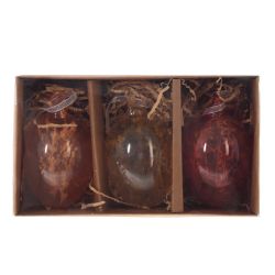 GAEM Набор из 3-х изделий декоративных подвесных "Яйцо пасхальное" (4,5*6), L16 W9,5 H5,5 см