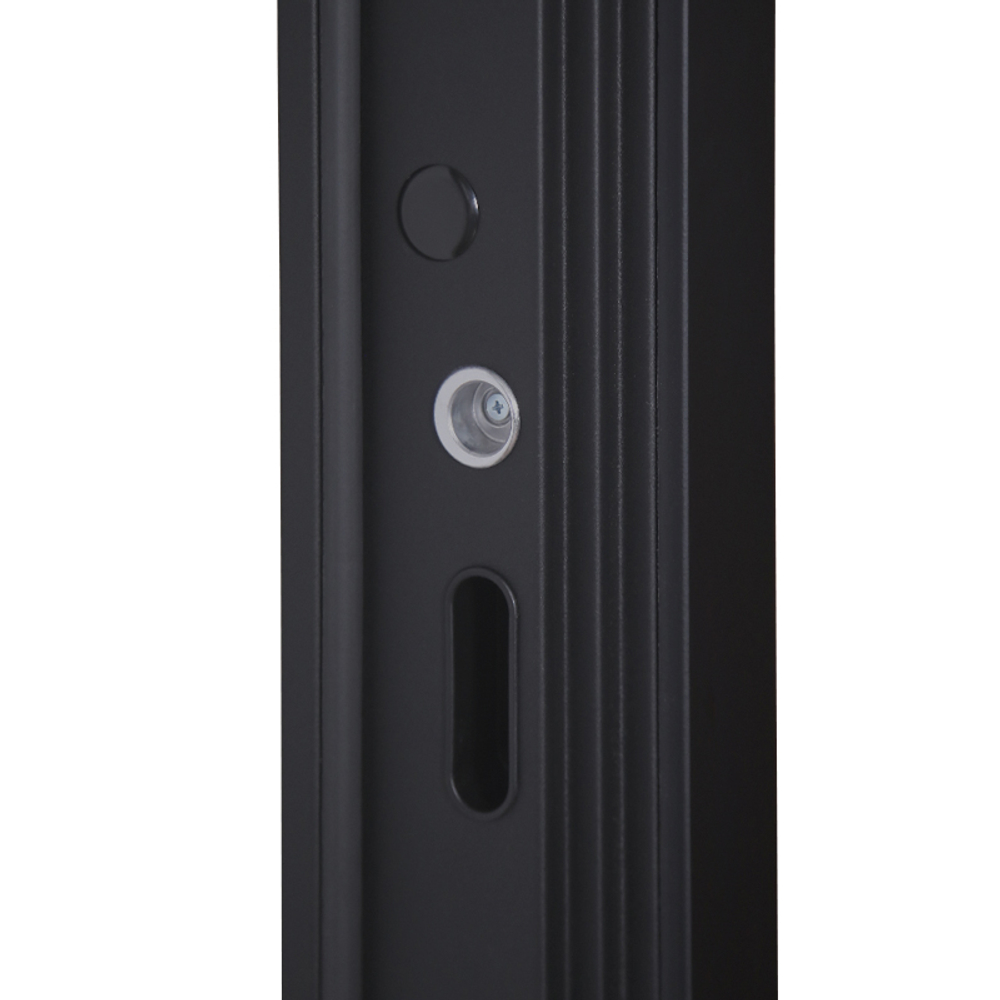 Стальная дверь "Обсидиан" 3D (биометрический замок Smart lock Y23). Заказная модель.