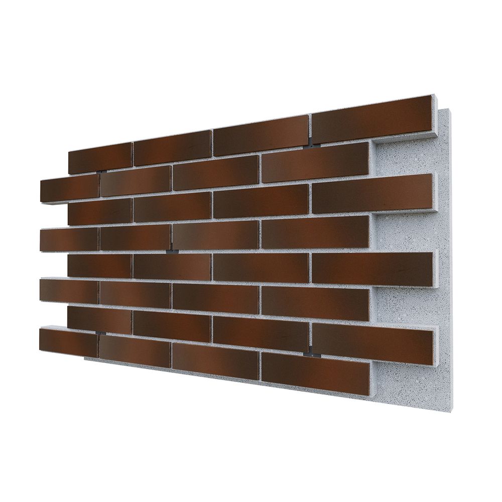 Негорючая термопанель ППС PRO Paradyz Cloud Brown Elewacja 0,60 м², 1020x600 мм