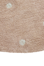Ковер Lorena Canals Round Dot Rose (140Ø см)