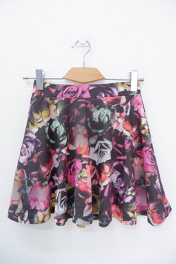 Юбка Sinsay яркая с розами 44 размер