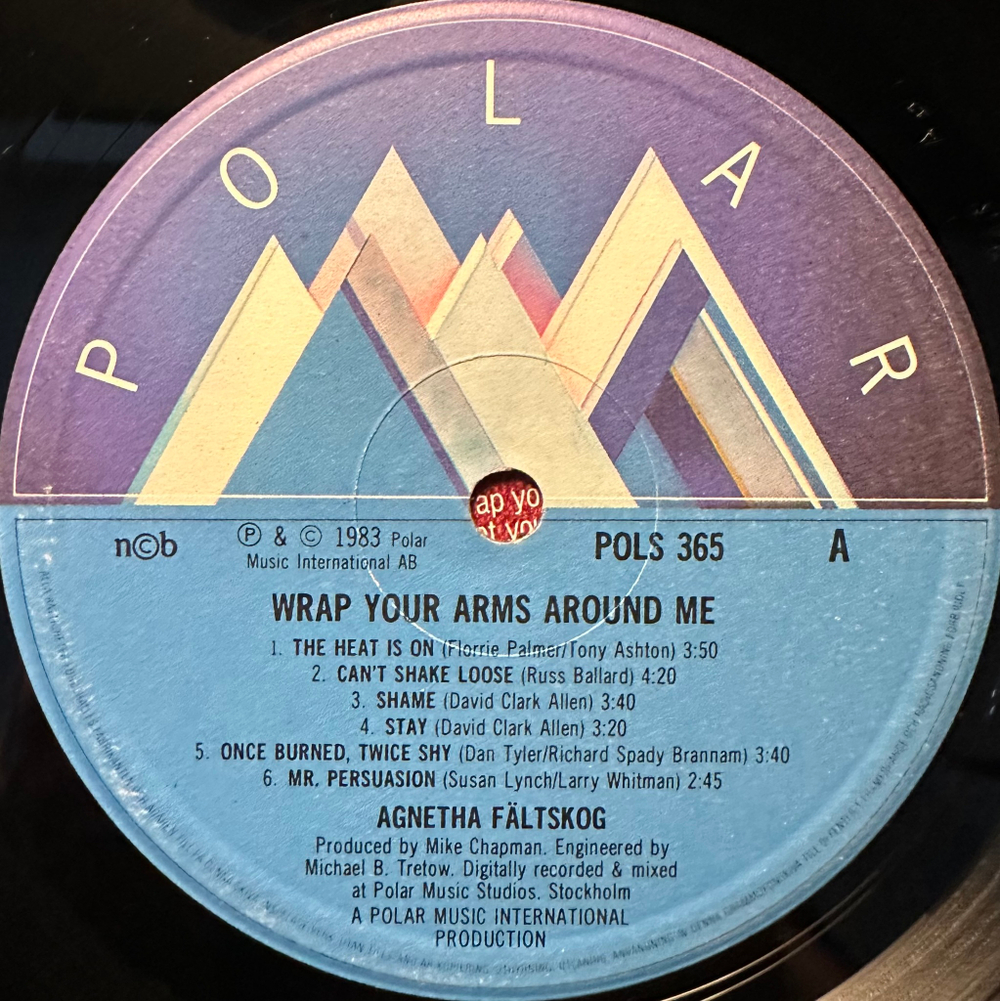 Agnetha Faltskog - Wrap Your Arms Around Me (Скандинавия 1983г.)