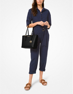 Тоут Michael Kors Jet Set Travel Small Saffiano Leather | Черный