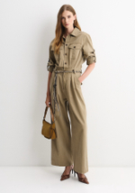 Комбинезон бежевый