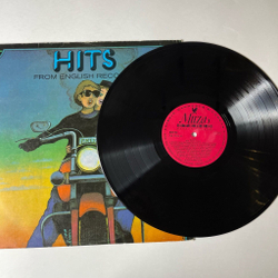 Винтажная виниловая пластинка LP Hits From English Records (Польша 1977)