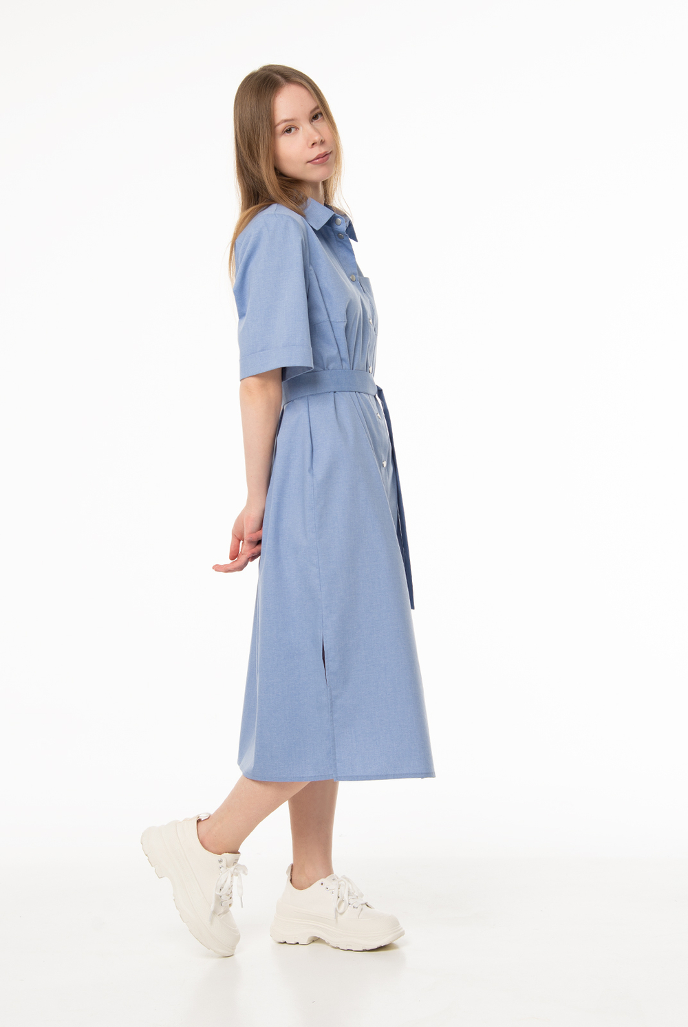 Платье женское 4312зп, джинс #525Дж054312зп