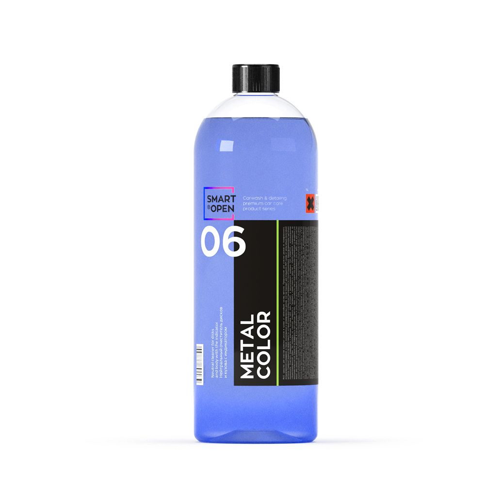 Smart Open - Metal Color 06, Нейтральный очиститель дисков и кузова с индикатором, 1л.