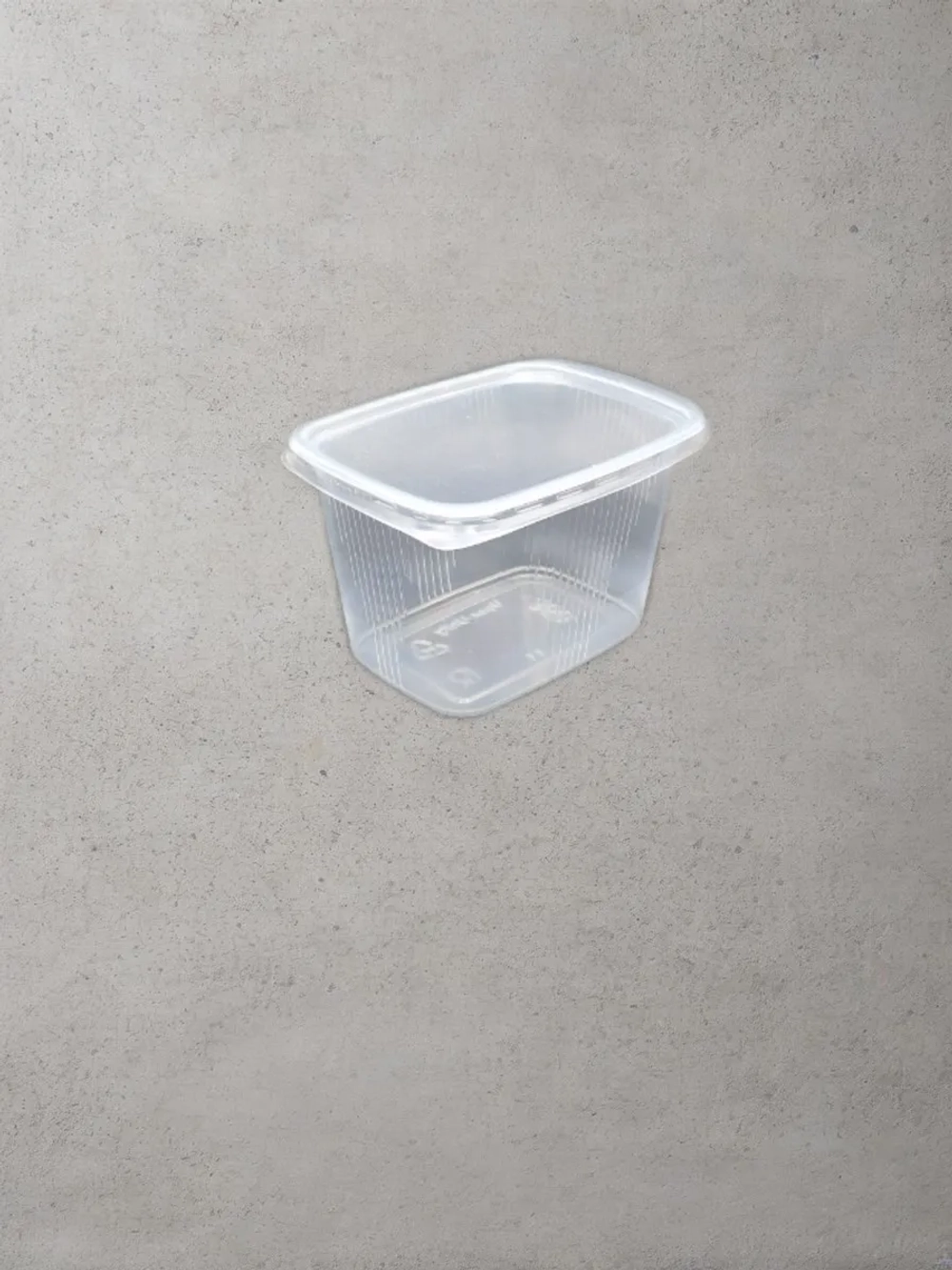 Контейнеры одноразовые пластиковые с крышкой 350 мл 10 шт