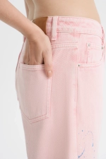 Шорты с принтом разбрызганной краски