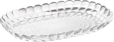 Блюдо сервировочное Guzzini Tiffany, овальное, пищевой пластик, 22,5 32 см